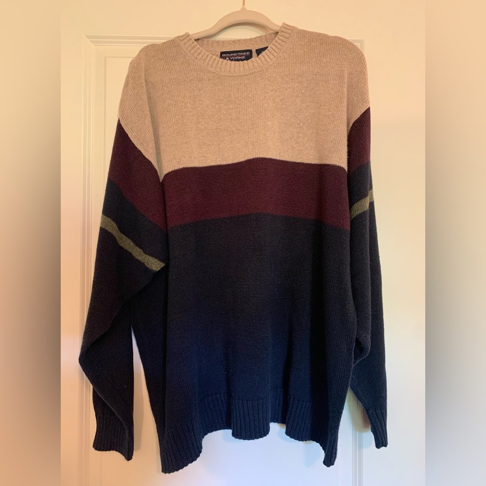 Men’s Roundtree and Yorke Sweater XL